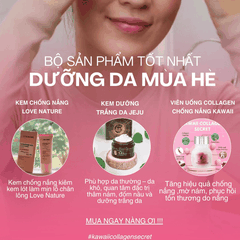 COMBO DƯỠNG TRẮNG DA MÙA HÈ - KAWAII VIETNAM