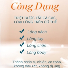 KEM TẨY LÔNG HUYỀN PHI (TẶNG KÈM SERUM) - HGS