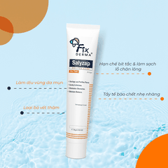 GEL GIÚP TRỊ MỤN, KHÁNG KHUẨN, KIỂM SOÁT DẦU NHỜN BAN NGÀY SALYZAP GEL FOR ACNE DAY TIME-FIXDERMA TUÝP 20G
