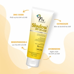 GEL CHỐNG NẮNG DÀNH CHO DA MỤN SHADOW SPF 30+ GEL - FIXDERMA TUÝP 75G