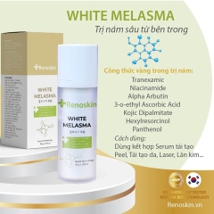 COMBO TRỊ NÁM BAN NGÀY TẶNG SERUM TÁI TẠO DA WHITE PEEL RENOSKIN