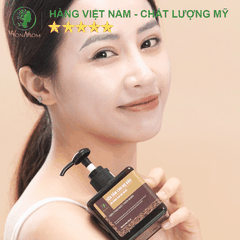 SỮA TẮM HỮU CƠ CHO MẸ DƯỠNG DA TRẮNG MỊN, NGỪA MỤN VIÊM 250ML - WONMOM