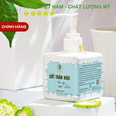CỐT THẢO MỘC TẮM VÀ GỘI CHO BÉ, CHỐNG RÔM SẢY, DƯỠNG DA VÀ TÓC MỀM MẠI, THƠM THO WONMOM 250ML