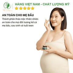KEM CẤP ẨM, DƯỠNG TRẮNG DA, TRỊ MỤN CHO MẸ BẦU VÀ SAU SINH WONMOM 50G