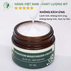 KEM CẤP ẨM, DƯỠNG TRẮNG DA, TRỊ MỤN CHO MẸ BẦU VÀ SAU SINH WONMOM 50G