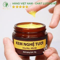 KEM NGHỆ TƯƠI TRẮNG DA, SẠCH NÁM WONMOM 50G