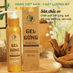 GEL GỪNG TINH CHẤT GIẢM EO WONMOM 70G