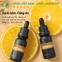 SERUM VITAMIN C TRẮNG DA, SẠCH NÁM WONMOM 20ML