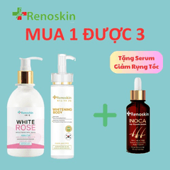 COMBO TẮM TRẮNG TẶNG SERUM GIẢM RỤNG TÓC INOCA