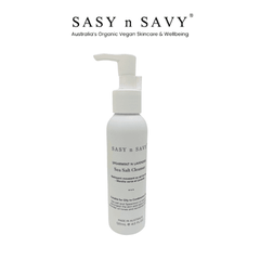 SỮA RỬA MẶT TẠO BỌT SẠCH SÂU DA THUẦN CHAY HỮU CƠ SPEARMINT N LAVENDER SEA SALT CLEANSER - SASY N SAVY
