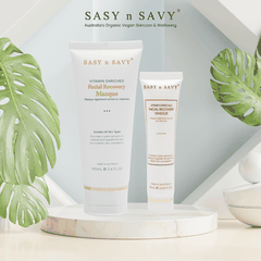 MẶT NẠ CẤP ẨM PHỤC HỒI THUẦN CHAY HỮU CƠ VITAMIN ENRICHED FACIAL RECOVERY MASQUE - SASY N SAVY