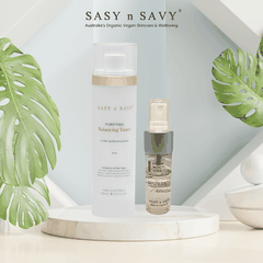 NƯỚC HOA HỒNG TINH KHIẾT THUẦN CHAY HỮU CƠ PURIFYING BALANCING TONER - SASY N SAVY