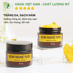 COMBO DƯỠNG TRẮNG DA TOÀN DIỆN CHO MẸ SAU SINH WONMON (KEM SỮA NGHỆ TOÀN THÂN + KEM NGHỆ TƯƠI)