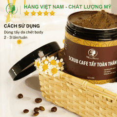 BỘ DƯỠNG TRẮNG HỒNG DA TOÀN THÂN WONMON (KEM SỮA NGHỆ + SCRUB CAFE TẨY TẾ BÀO CHẾT)