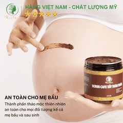 BỘ DƯỠNG TRẮNG HỒNG DA TOÀN THÂN WONMON (KEM SỮA NGHỆ + SCRUB CAFE TẨY TẾ BÀO CHẾT)
