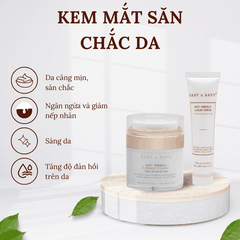 KEM DƯỠNG NGĂN NGỪA NẾP NHĂN THUẦN CHAY HỮU CƠ SASY N SAVY ANTI-WRINKLE LUXURY CRÈME - SASY N SAVY