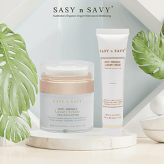 KEM DƯỠNG NGĂN NGỪA NẾP NHĂN THUẦN CHAY HỮU CƠ SASY N SAVY ANTI-WRINKLE LUXURY CRÈME - SASY N SAVY