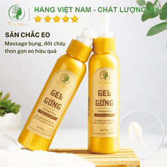 COMBO HỒI XUÂN CHO MẸ WONMON (GEL GỪNG GIẢM EO + THẢO MỘC XÔNG VÙNG KÍN)