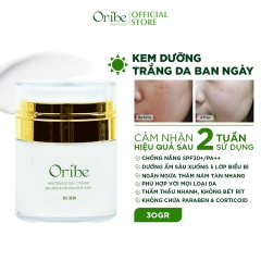 BỘ ĐÔI SẢN PHẨM DƯỠNG TRẮNG DA NGÀY VÀ ĐÊM ORIBE GIÚP DƯỠNG ẨM, TRẮNG DA, CHỐNG LÃO HÓA, MỜ NÁM - ORIBE