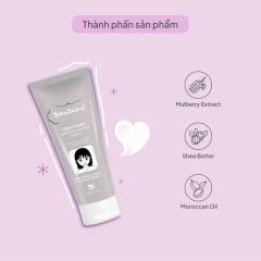 KEM DƯỠNG DA TAY CHIẾT XUẤT HẠT ARGAN & DÂU TẰM HAND CREAM WITH MOROCCAN OIL & MULBERRY TEENILICIOUS ( TUÝP/60G)
