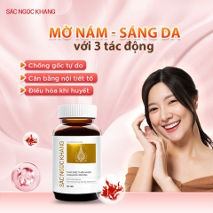 BỘ DƯỠNG DA MỜ NÁM (KEM CHỐNG NẮNG SA MẠC + SẮC NGỌC KHANG VI TẢO LỤC 60V + KEM ĐÊM 10G)- SẮC NGỌC KHANG
