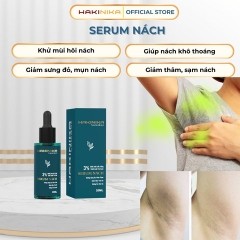 SERUM KHỬ MÙI HÔI NÁCH, GIẢM MỒ HÔI, GIẢM THÂM NÁCH, GIÚP NÁCH MỊN MÀNG HAKINIKA - 20ML [CHE TÊN KHI GIAO HÀNG]2