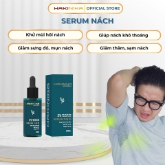 SERUM KHỬ MÙI HÔI NÁCH, GIẢM MỒ HÔI, GIẢM THÂM NÁCH, GIÚP NÁCH MỊN MÀNG HAKINIKA - 20ML [CHE TÊN KHI GIAO HÀNG]2
