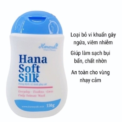 DUNG DỊCH VỆ SINH HANA SOFT&SILK 150G - HGS