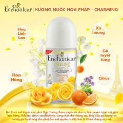 COMBO 3 LĂN KHỬ MÙI CHARMING 50ML/ CHAI + TẶNG LĂN CHARMING 25ML