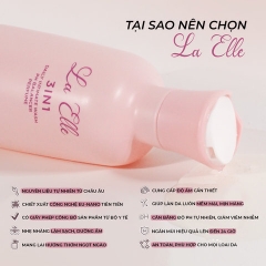 DUNG DỊCH VỆ SINH PHỤ NỮ LA ELLE 3IN1 HƯƠNG THƠM DỊU NHẸ DÒNG CAO CẤP 350G CHIẾT XUẤT TỰ NHIÊN BẰNG CÔNG NGHỆ EU-NANO HỖ TRỢ LÀM SẠCH, DƯỠNG ẨM, KHỬ MÙI, CÂN BẰNG PH
