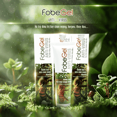 GEL BÔI TÁI TẠO DA, THỦY ĐẬU, ZONA DO VIRUS GÂY NÊN FOBE GEL ANTI VIRUS 15G - FOBELIFE