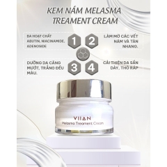 KEM NÁM MELASMA TREATMENT CREAM VIIAN 25G TRẮNG DA, TRẺ HÓA - GDN