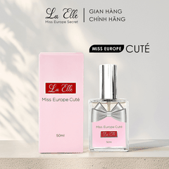 1 CHAI - 50ML] NƯỚC HOA NỮ LA ELLE CUTE EAU DE PARFUM HƯƠNG THƠM TRẺ TRUNG, THƠ MỘNG, TƯƠI MÁT