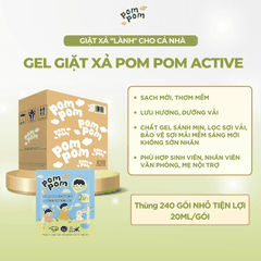 THÙNG 240 GÓI] GEL GIẶT XẢ 2IN1