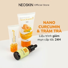 LIỆU TRÌNH GIẢM MỤN CẤP TỐC 24H: SỮA RỬA MẶT, GEL CHẤM MỤN, SERUM KHÔ MỤN 24H NEOSKIN LÀM SẠCH, KHÔ VẾT MỤN, MỜ THÂM