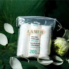 BÔNG TẨY TRANG LA MER 201 MIẾNG 100% COTTON TỰ NHIÊN ,SIÊU MỀM MỊN - LA MER