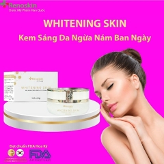 KEM DƯỠNG TRẮNG SÁNG NGỪA NÁM WHITENING SKIN RENOSKIN