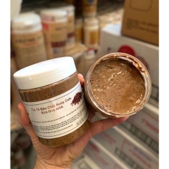 TẨY TẾ BÀO CHẾT BODY CÀ PHÊ SỮA DỪA AHA HŨ 300GR - GDN