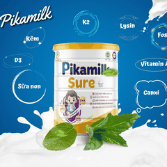 COMBO 5 HỘP]SỮA PIKAMILK SURE PHÁT TRIỂN CHIỀU CAO, NÃO BỘ, TĂNG CƯỜNG HỆ MIỄN DỊCH CHO BÉ TRÊN 36 THÁNG TUỔI-PIKAMILK