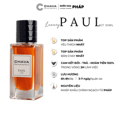 NƯỚC HOA NAM LUXURY PAUL 50ML PHONG CÁCH XỊT - CHAVA