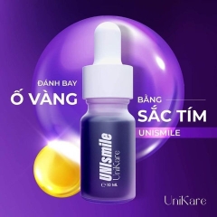 SERUM TRẮNG RĂNG UNLSMLLE, CHĂM SÓC HỔ TRỢ CẢI THIỆN VẾT Ố VÀNG NÂNG TÔNG RĂNG 10ML - GDN
