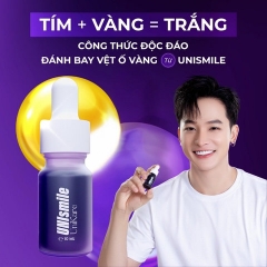 SERUM TRẮNG RĂNG UNLSMLLE, CHĂM SÓC HỔ TRỢ CẢI THIỆN VẾT Ố VÀNG NÂNG TÔNG RĂNG 10ML - GDN