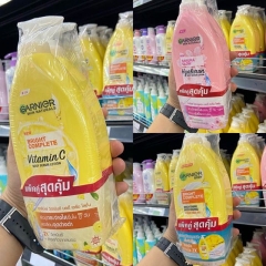 SỮA DƯỠNG THỂ GARNIER BODY LOTION DƯỠNG TRẮNG SÁNG DA DƯỠNG ẨM CHỐNG NẮNG THÁI LAN 400ML - GDN