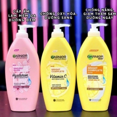 SỮA DƯỠNG THỂ GARNIER BODY LOTION DƯỠNG TRẮNG SÁNG DA DƯỠNG ẨM CHỐNG NẮNG THÁI LAN 400ML - GDN