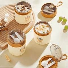 CA Ủ CHÁO GIỮ NHIỆT GẤU BEAR 530ML - SU