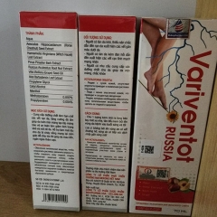 KEM THOA GIÃN TĨNH MẠCH VARIVENTOT RUSSIA 70ML -BIDOPHARMA USA