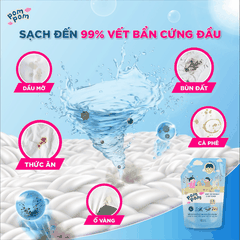 2 THÙNG 6 TÚI 2.7L] - DÀNH CHO CẢ NHÀ - GEL GIẶT XẢ 2IN1 