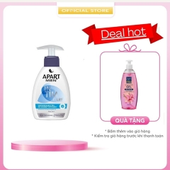 [ TẶNG SỮA TẮM 500ML ] DUNG DỊCH VỆ SINH NAM LÀM SẠCH, BẢO VỆ DA 300ML- APART MEN