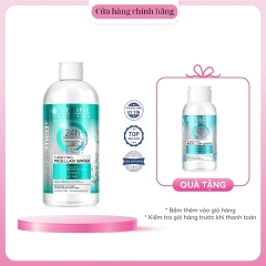 [ TẶNG CHAI 100ML ] NƯỚC TẨY TRANG FACEMED+ SẠCH SÂU 3 TÁC ĐỘNG 400ML- EVELINE