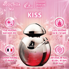 NƯỚC HOA NỮ CHARME KISS 100ML LƯU HƯƠNG LÂU PHONG CÁCH CÁ TÍNH, QUYẾN RŨ, LÔI CUỐN